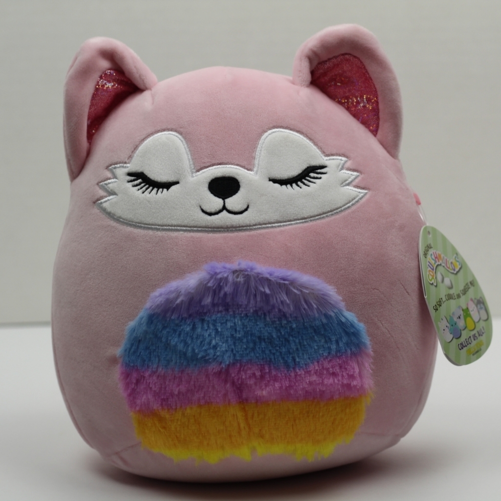 8" Alessi the Fox with Fuzzy Belly Squishmallows - Picture 1 of 13